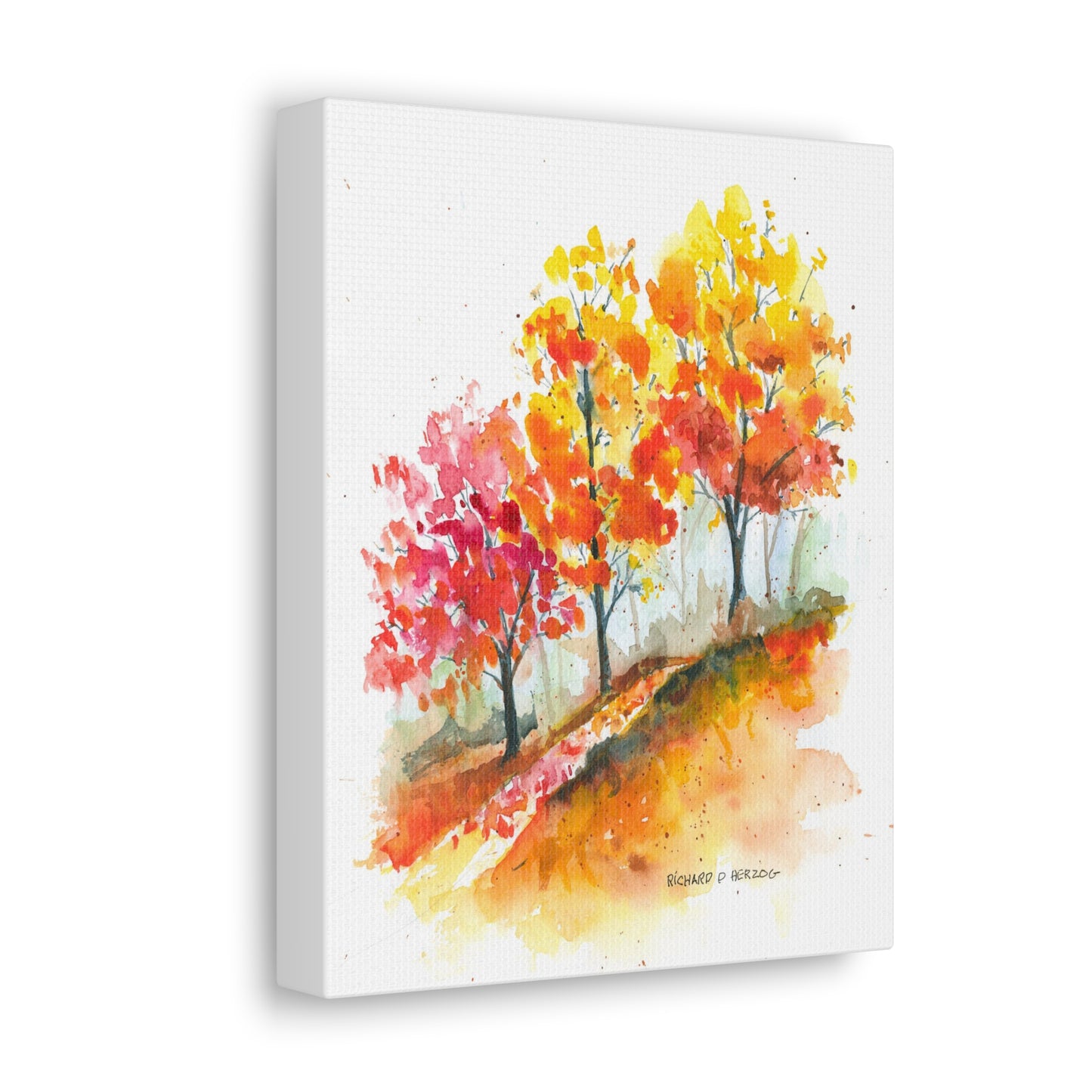 Autumn Trees Canvas Print