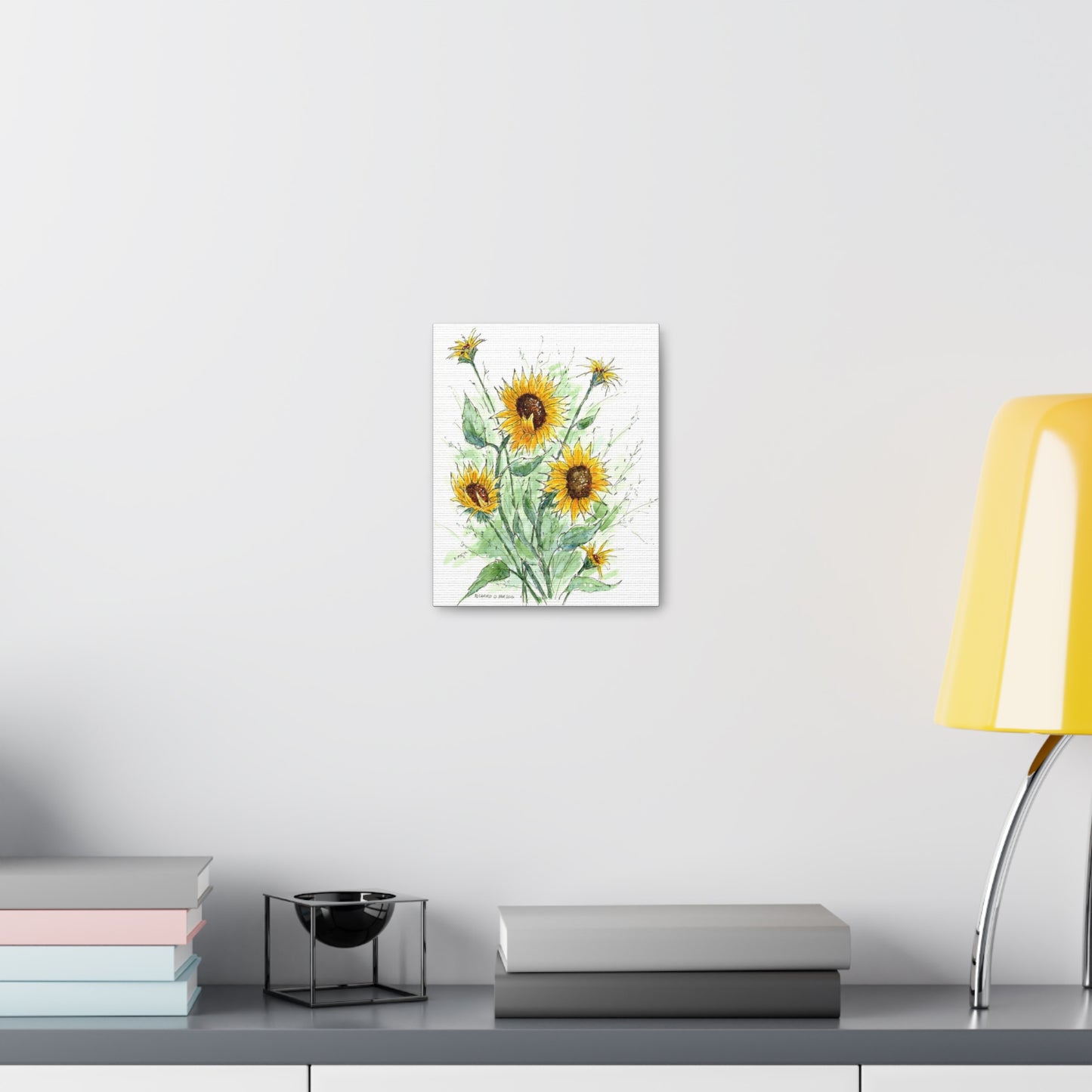 Bunch Of SunFlowers Canvas Print
