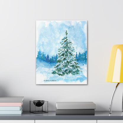 Winter Tree Canvas Print