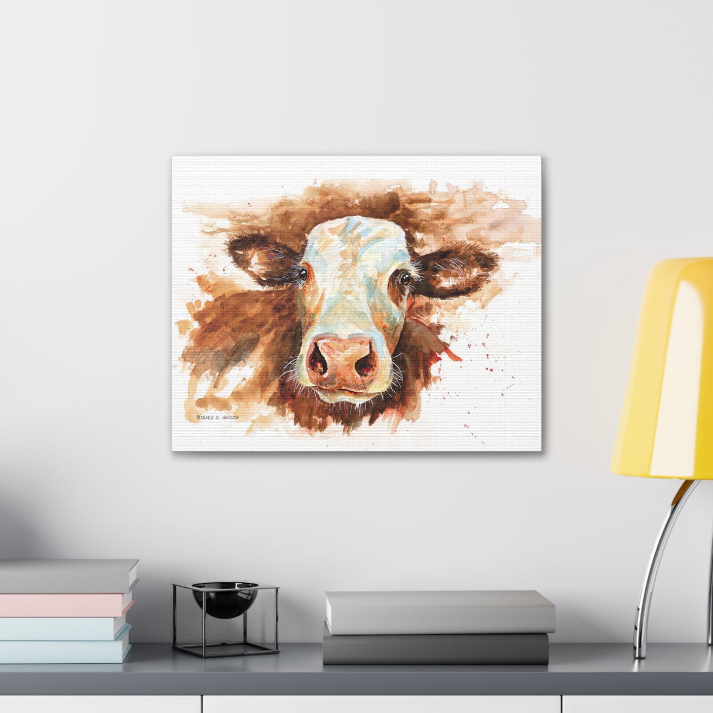 Cow Canvas Print