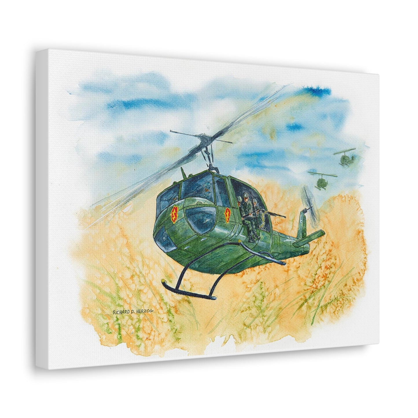 Huey Canvas Print