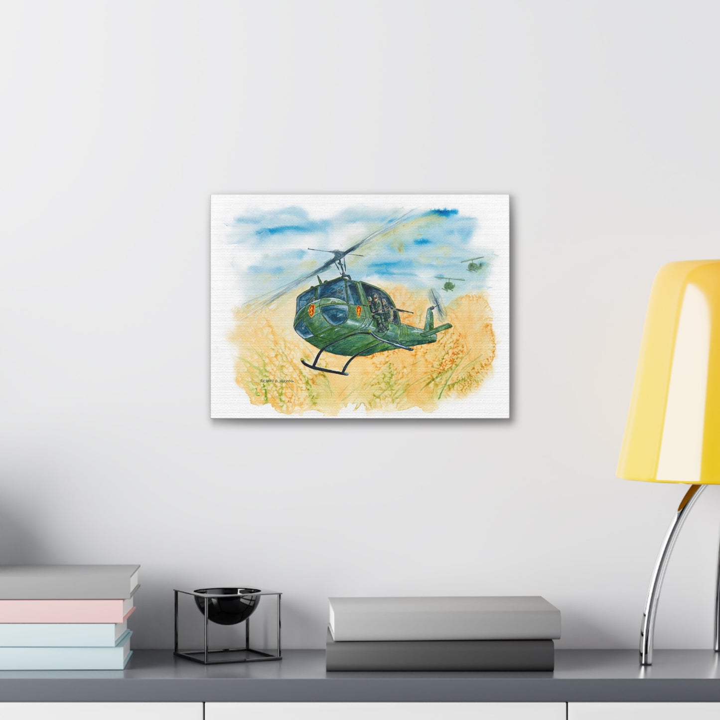 Huey Canvas Print