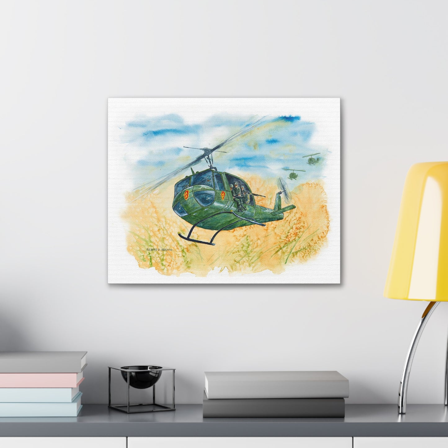 Huey Canvas Print