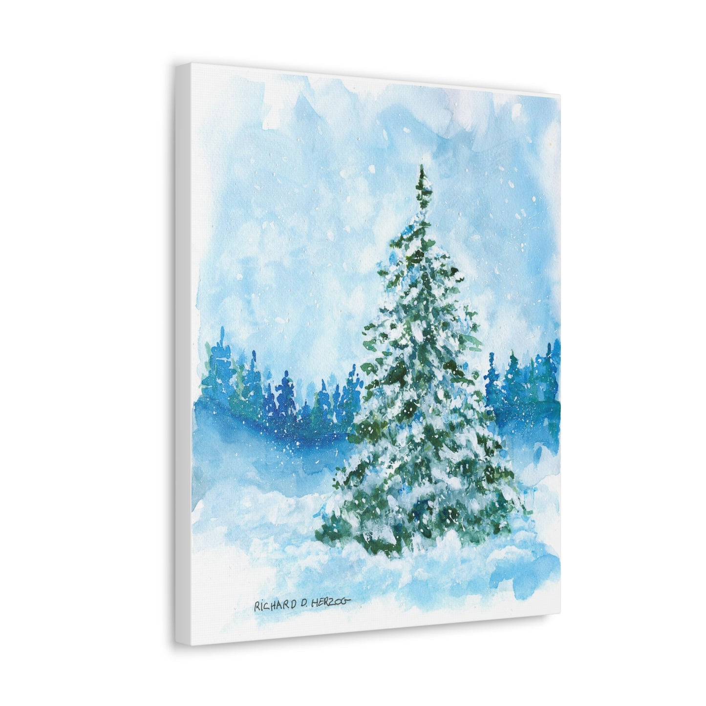 Winter Tree Canvas Print