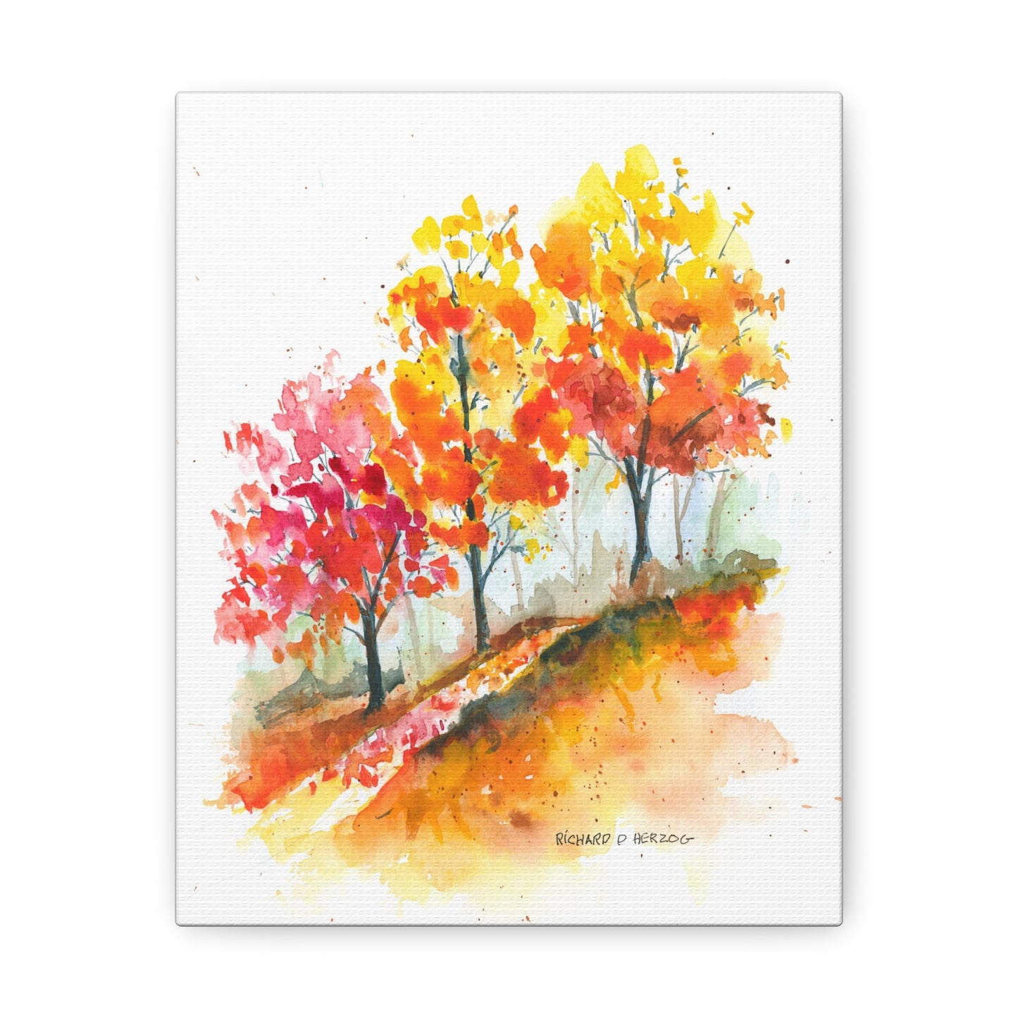 Autumn Trees Canvas Print