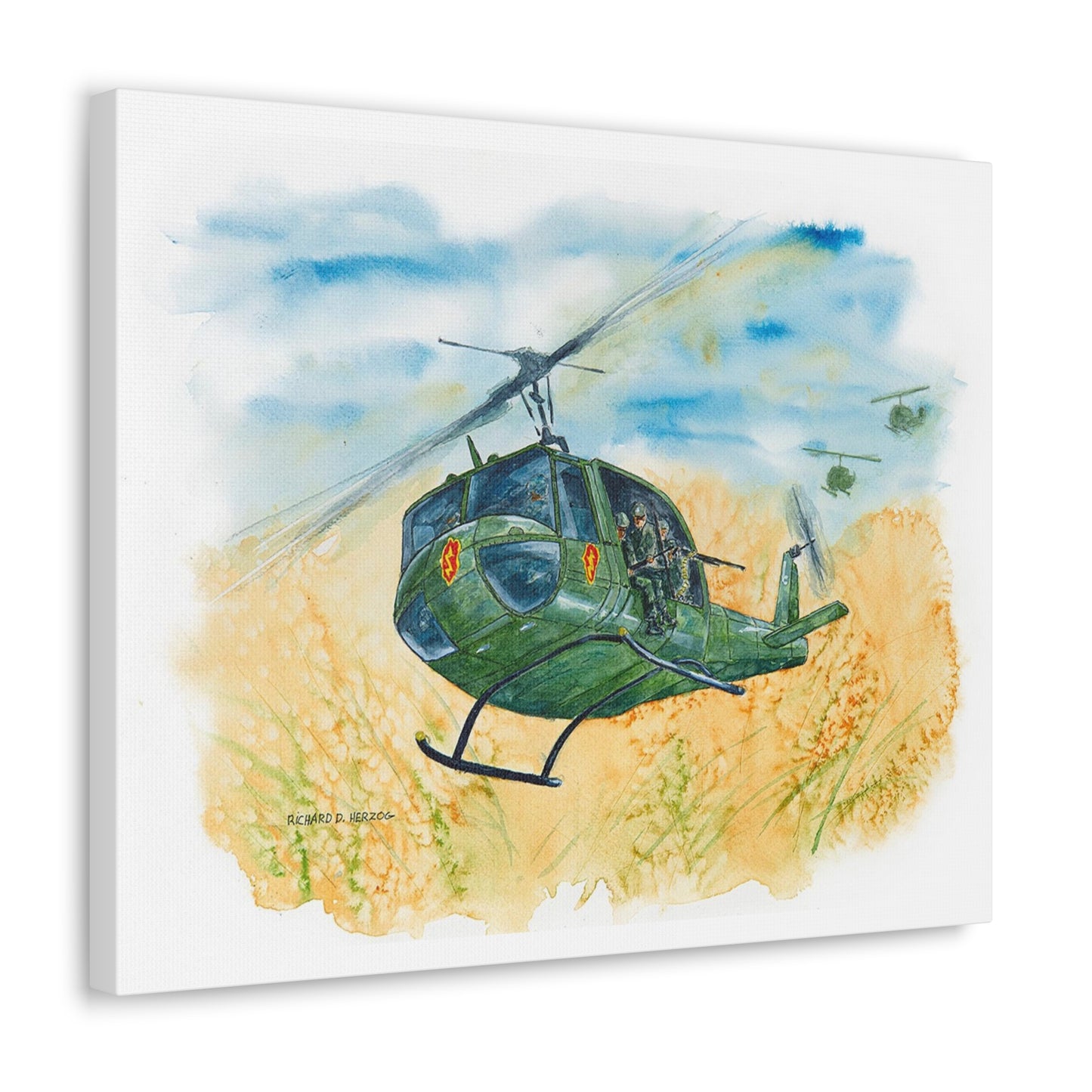 Huey Canvas Print