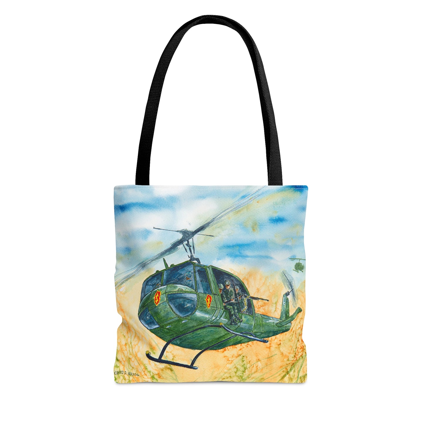 Huey Helicopter Tote Bag