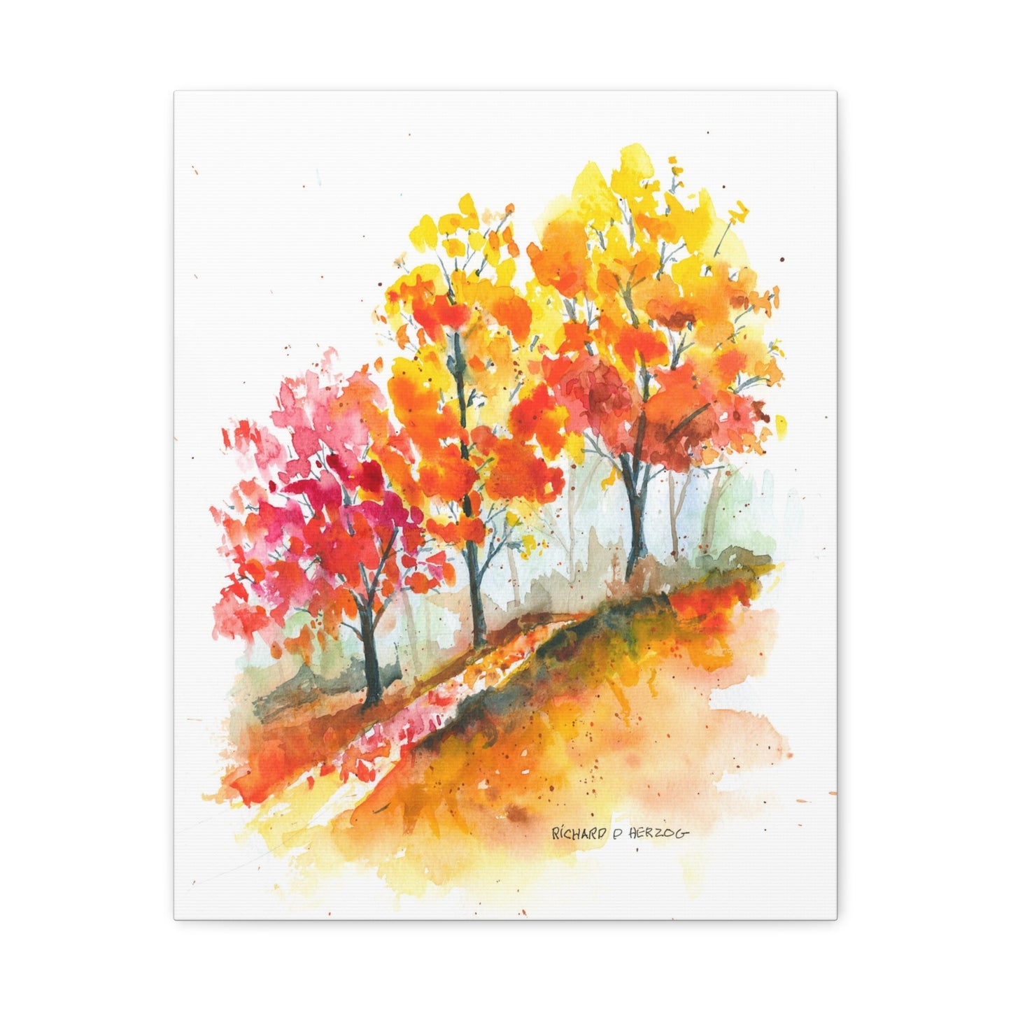 Autumn Trees Canvas Print