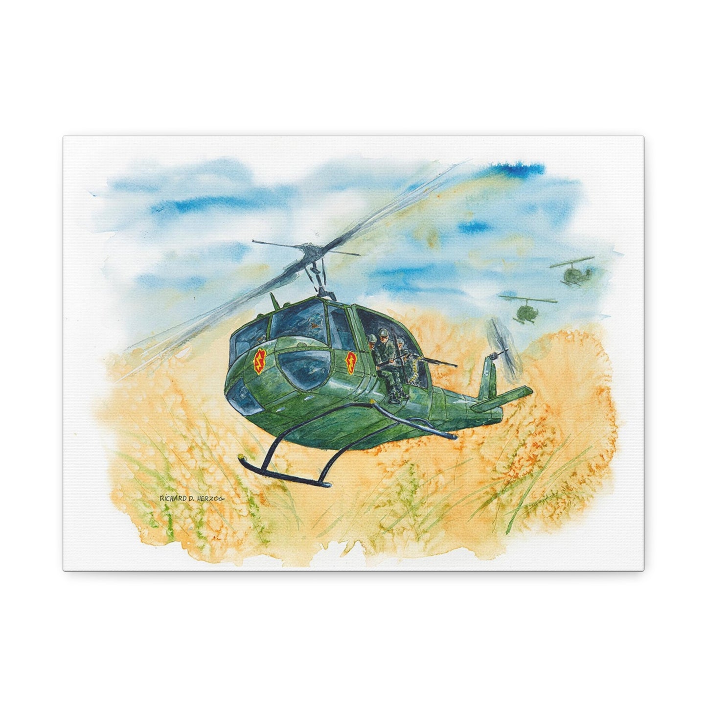 Huey Canvas Print