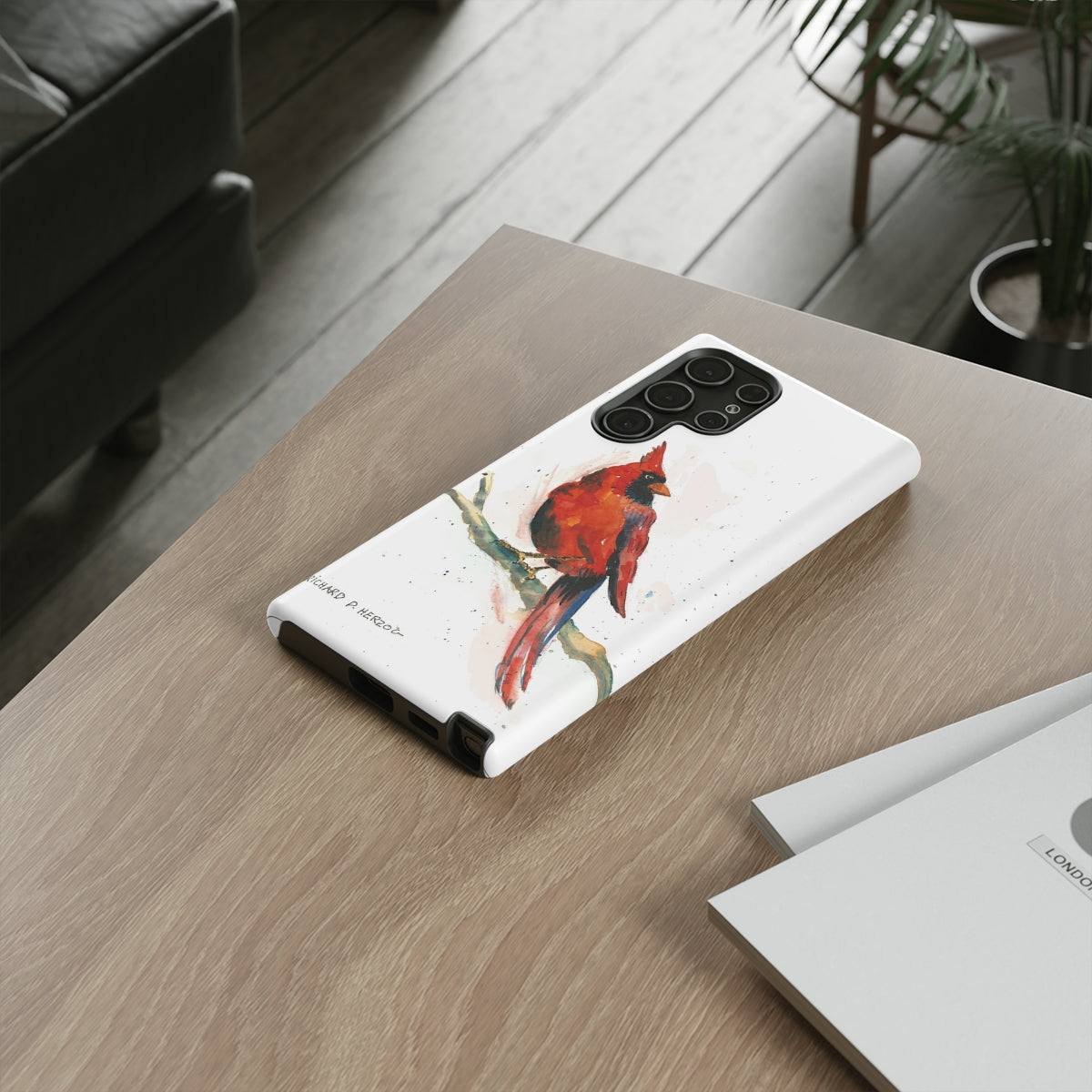 Red Cardinal Tough Phone Case