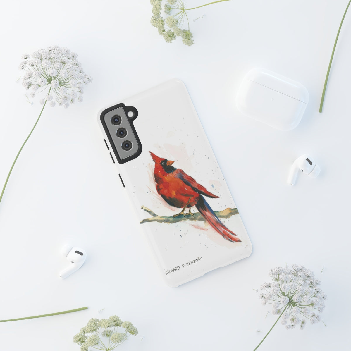 Red Cardinal Tough Phone Case