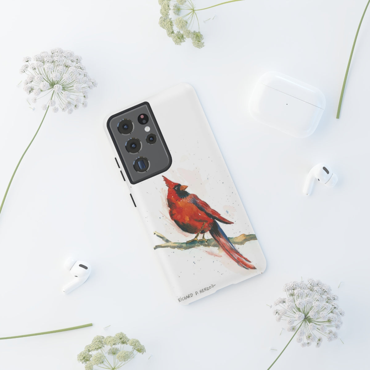 Red Cardinal Tough Phone Case
