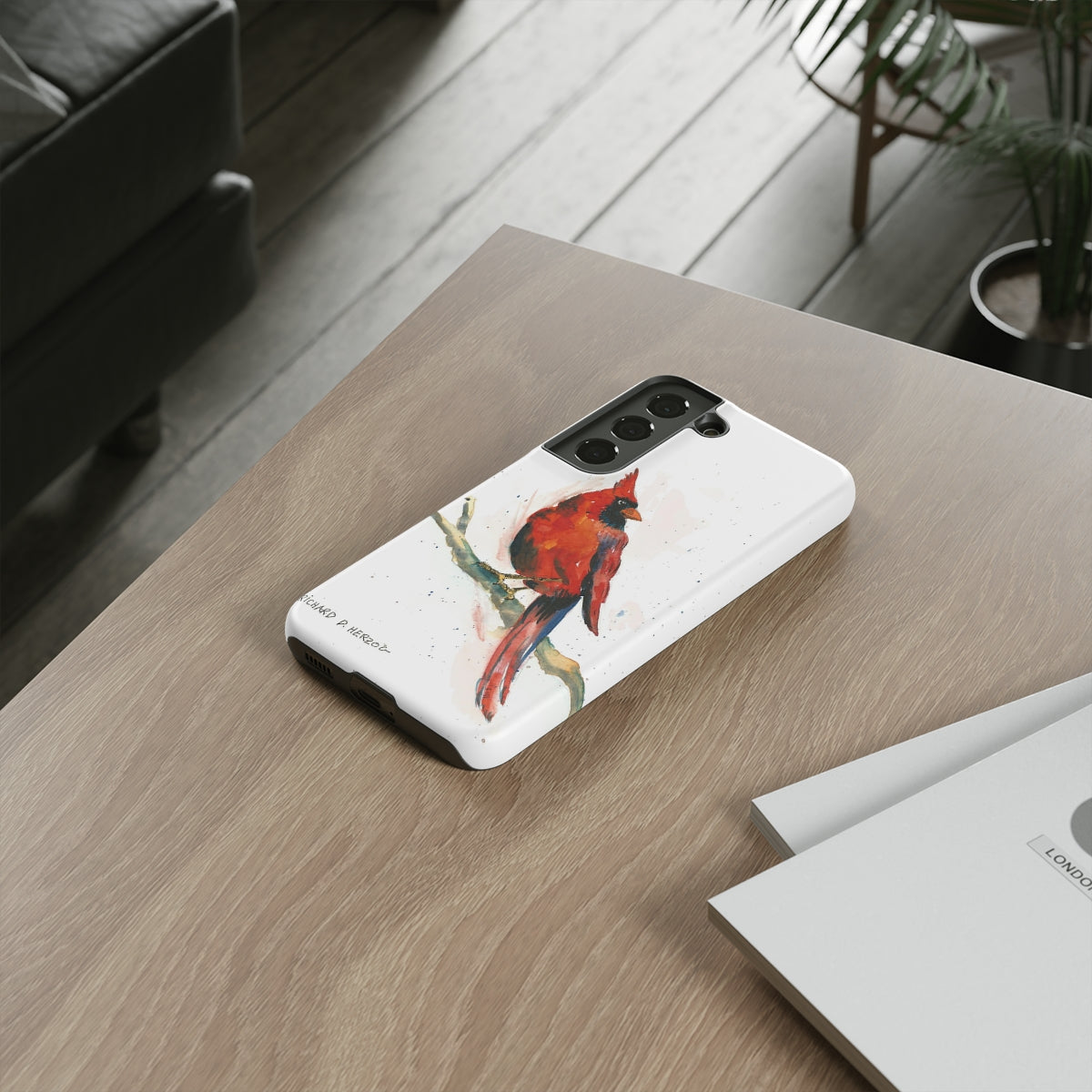 Red Cardinal Tough Phone Case
