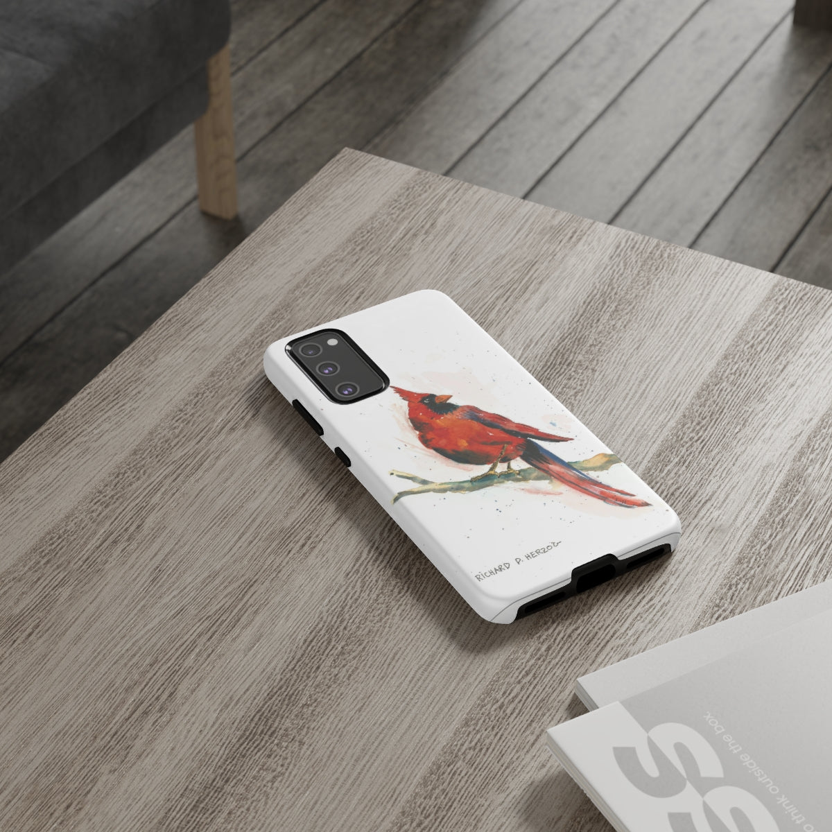Red Cardinal Tough Phone Case