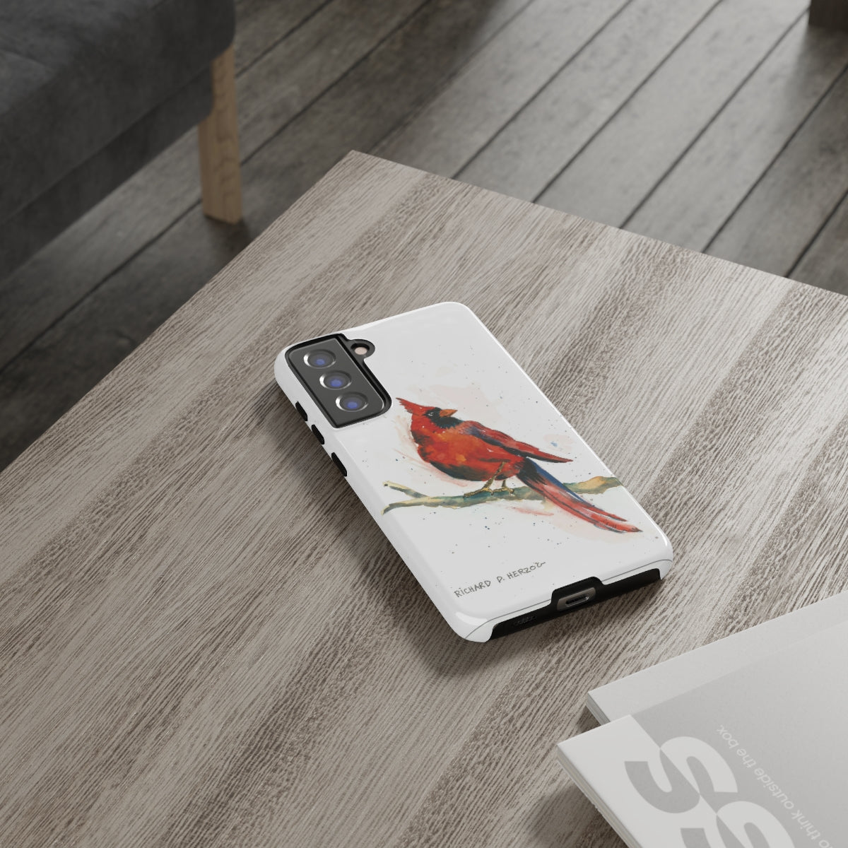 Red Cardinal Tough Phone Case