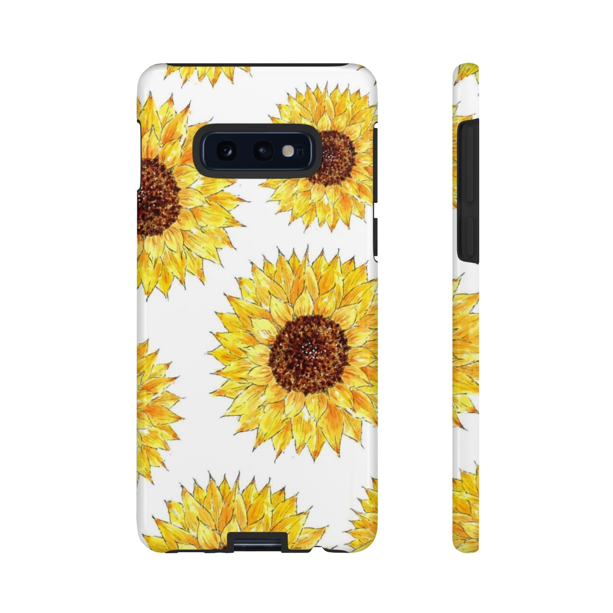 Sunflower Pattern Tough Phone Case