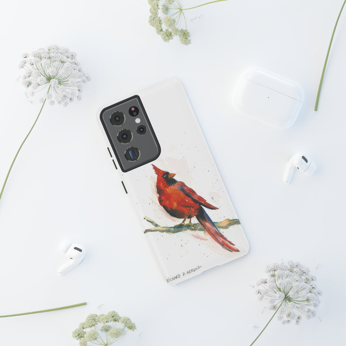 Red Cardinal Tough Phone Case