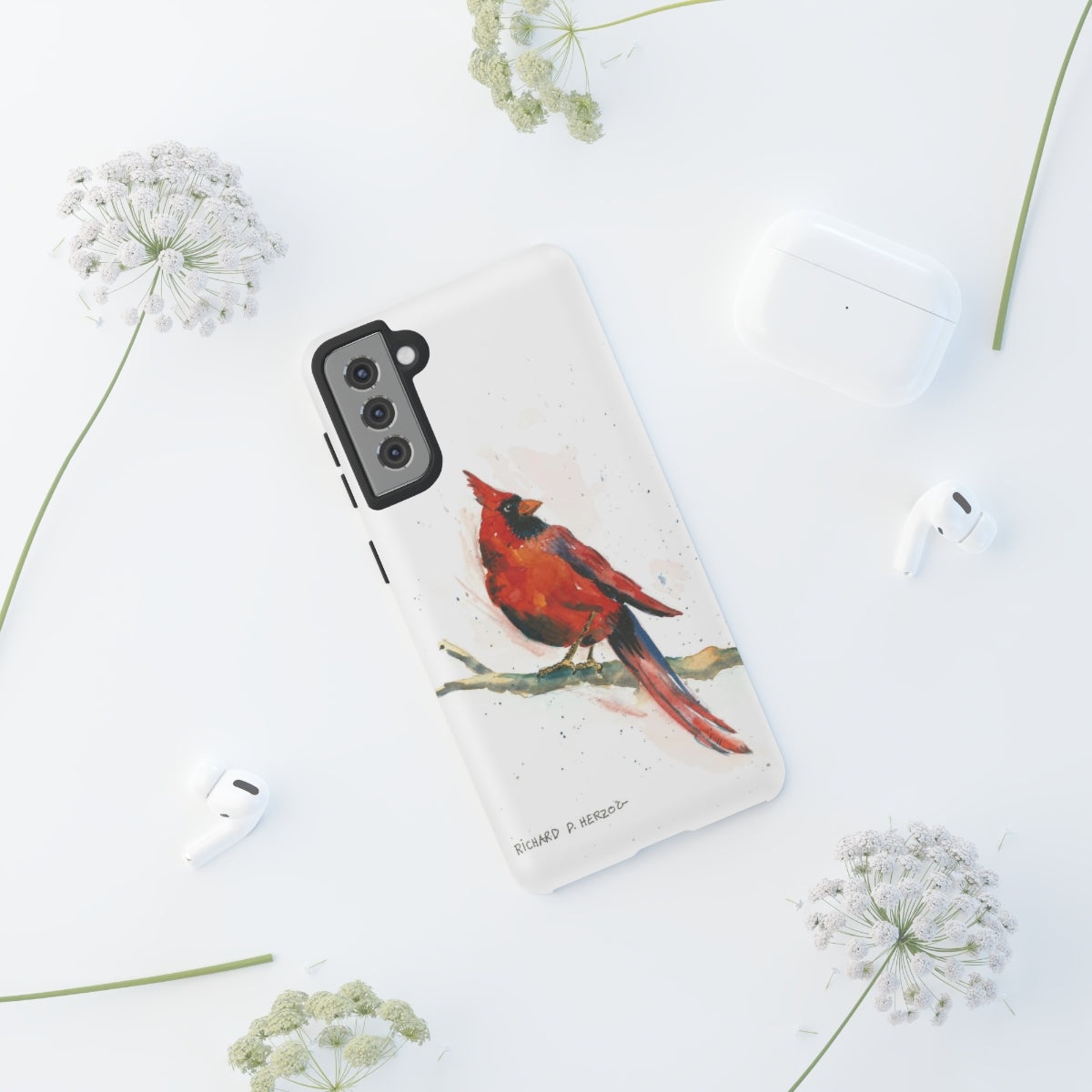 Red Cardinal Tough Phone Case