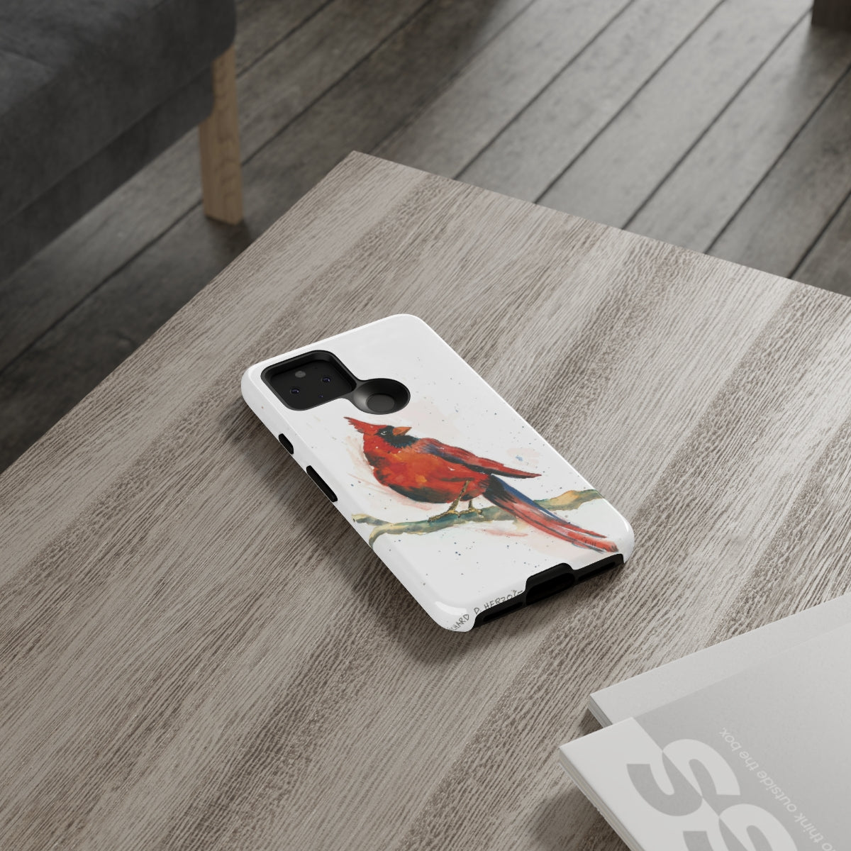 Red Cardinal Tough Phone Case
