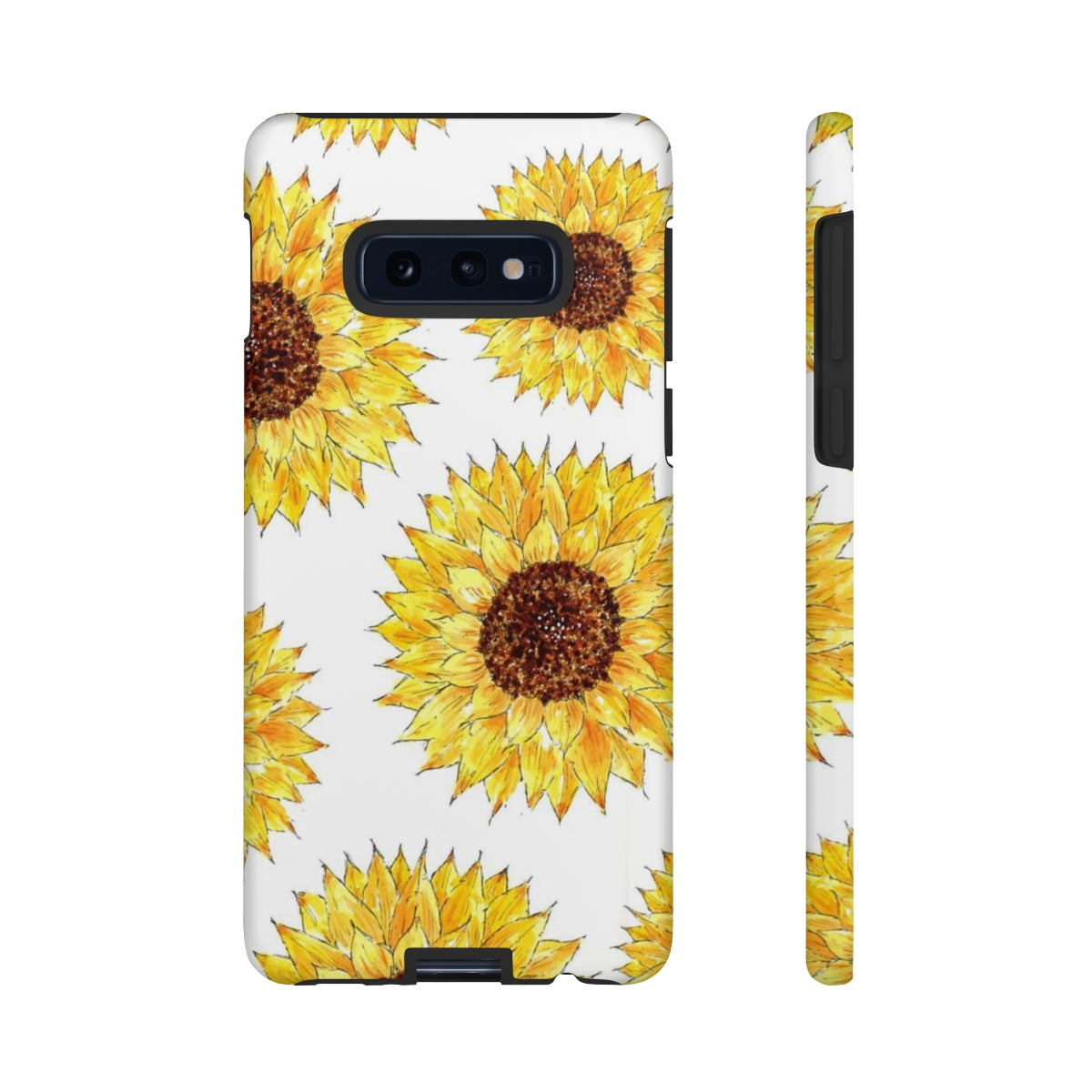 Sunflower Pattern Tough Phone Case