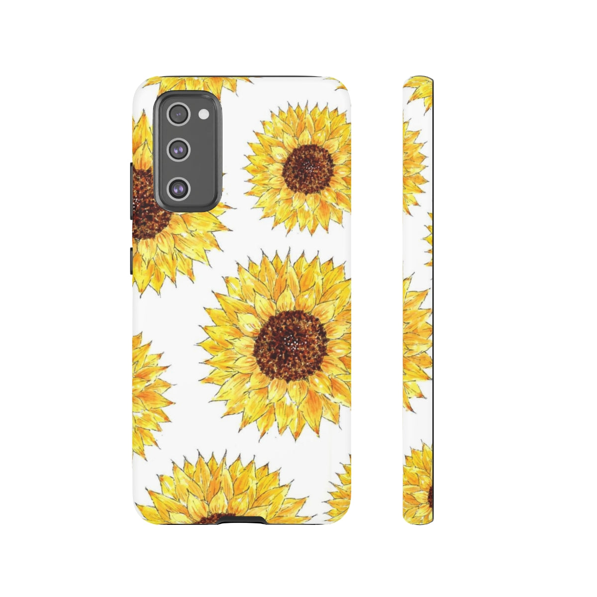 Sunflower Pattern Tough Phone Case