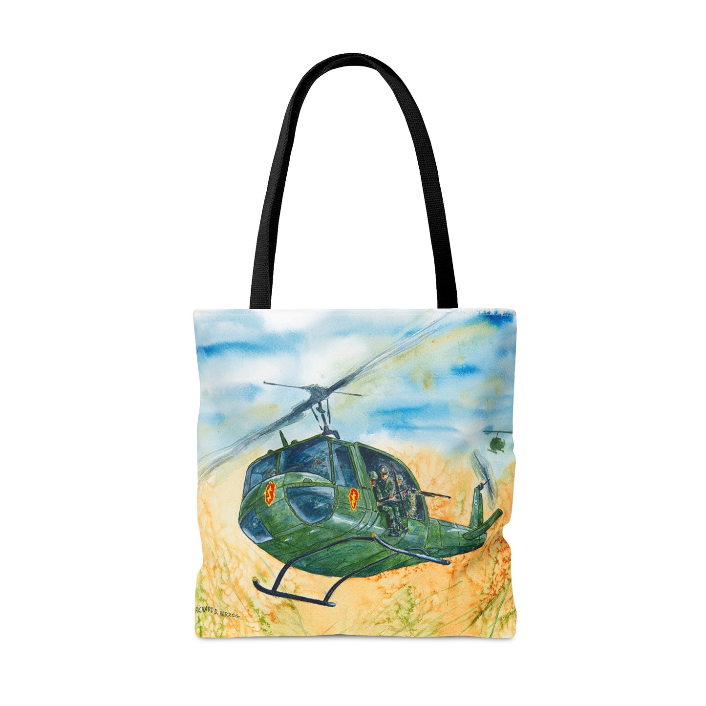 Huey Helicopter Tote Bag