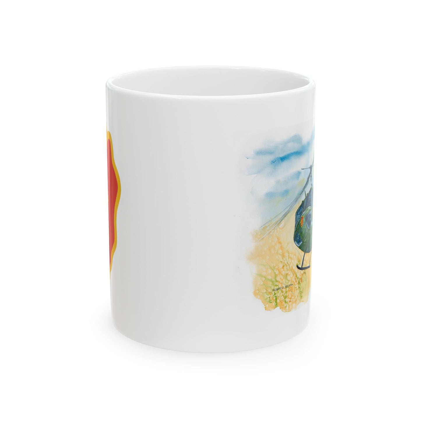 25th Infantry, Huey, Ceramic Mug, (11oz, 15oz)