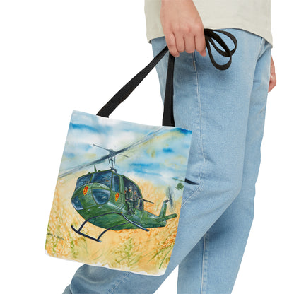 Huey Helicopter Tote Bag