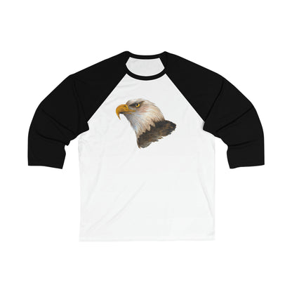 American Bald Eagle Unisex 3\4 Sleeve Baseball T-Shirt