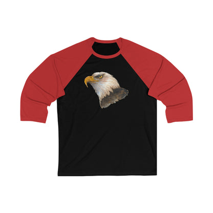 American Bald Eagle Unisex 3\4 Sleeve Baseball T-Shirt