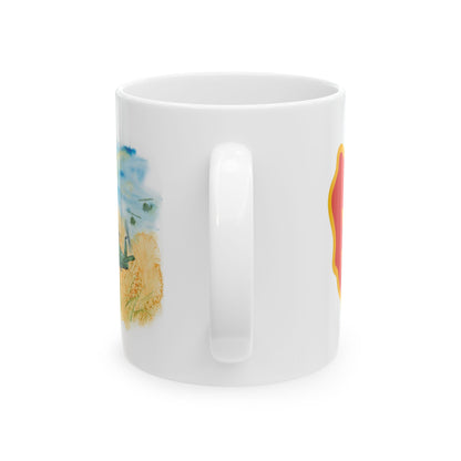 25th Infantry, Huey, Ceramic Mug, (11oz, 15oz)