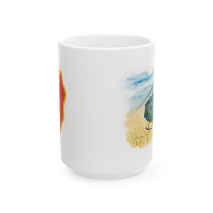 25th Infantry, Huey, Ceramic Mug, (11oz, 15oz)