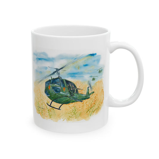 25th Infantry, Huey, Ceramic Mug, (11oz, 15oz)