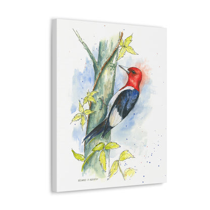 Woodpecker Canvas Print