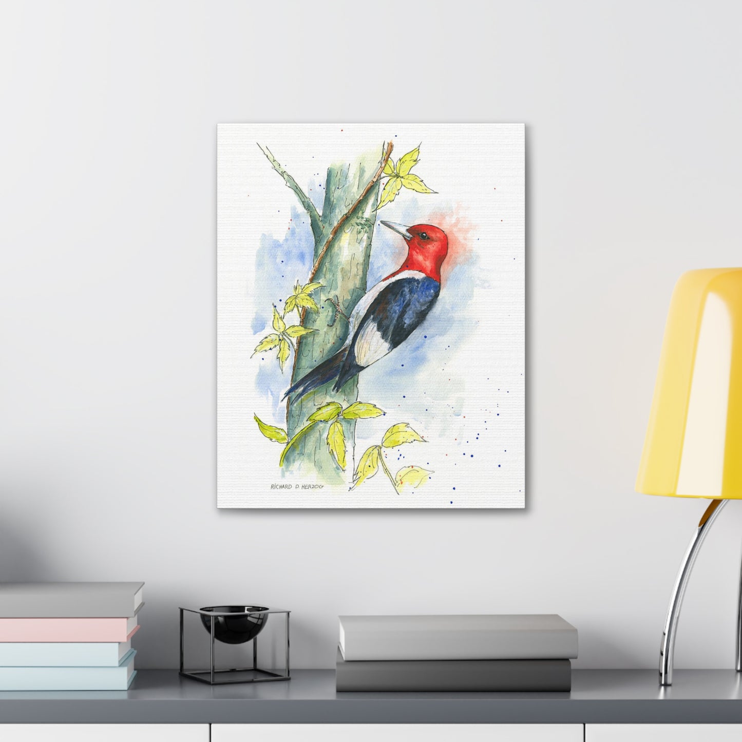 Woodpecker Canvas Print