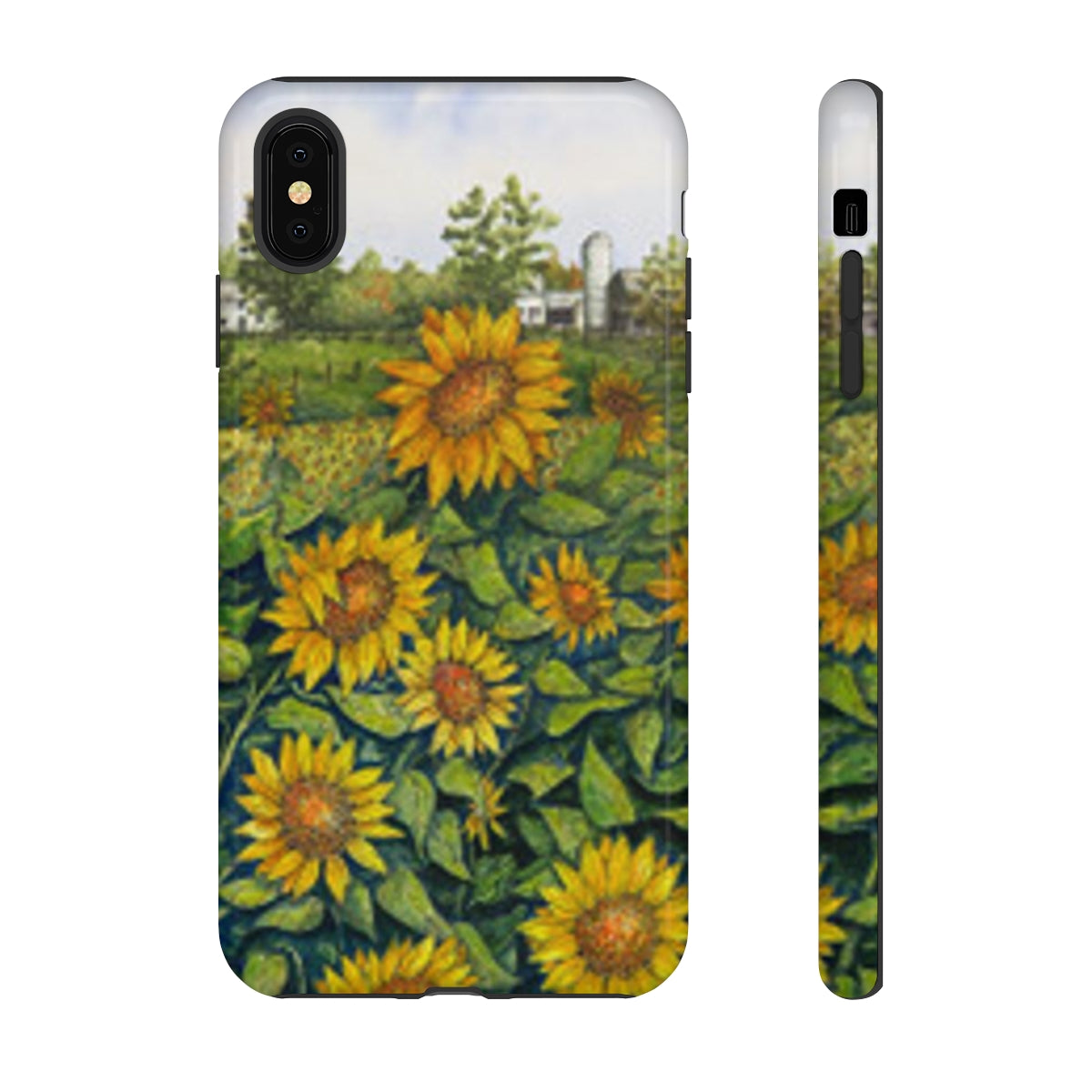 Sunflower Field Tough Phone Case