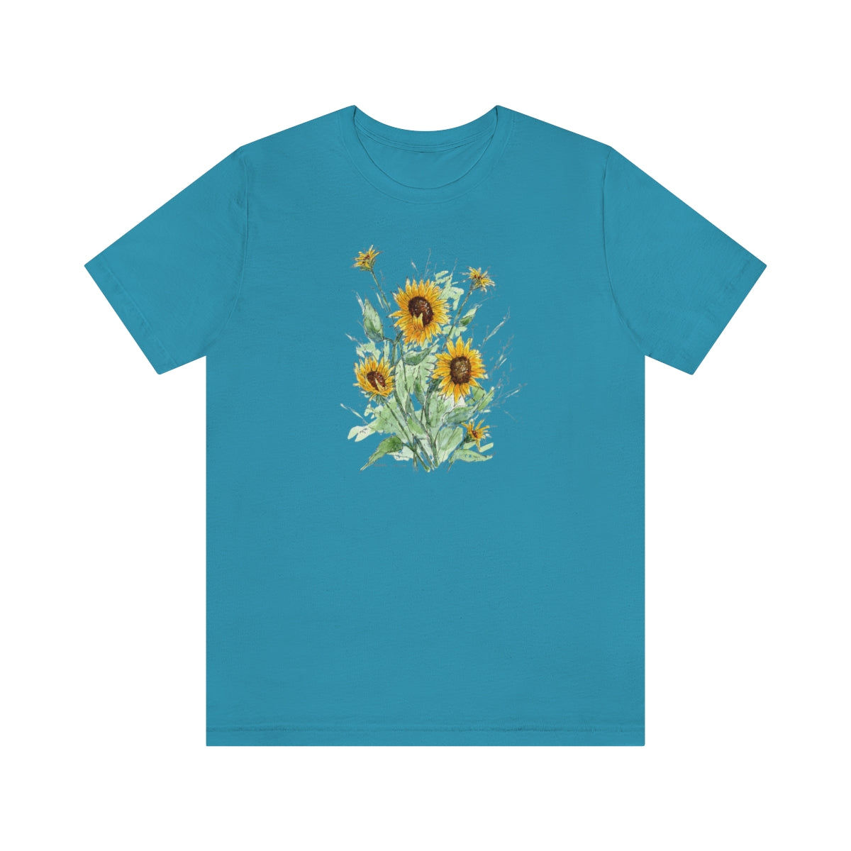 Sunflowers, Unisex Jersey Short Sleeve Tee